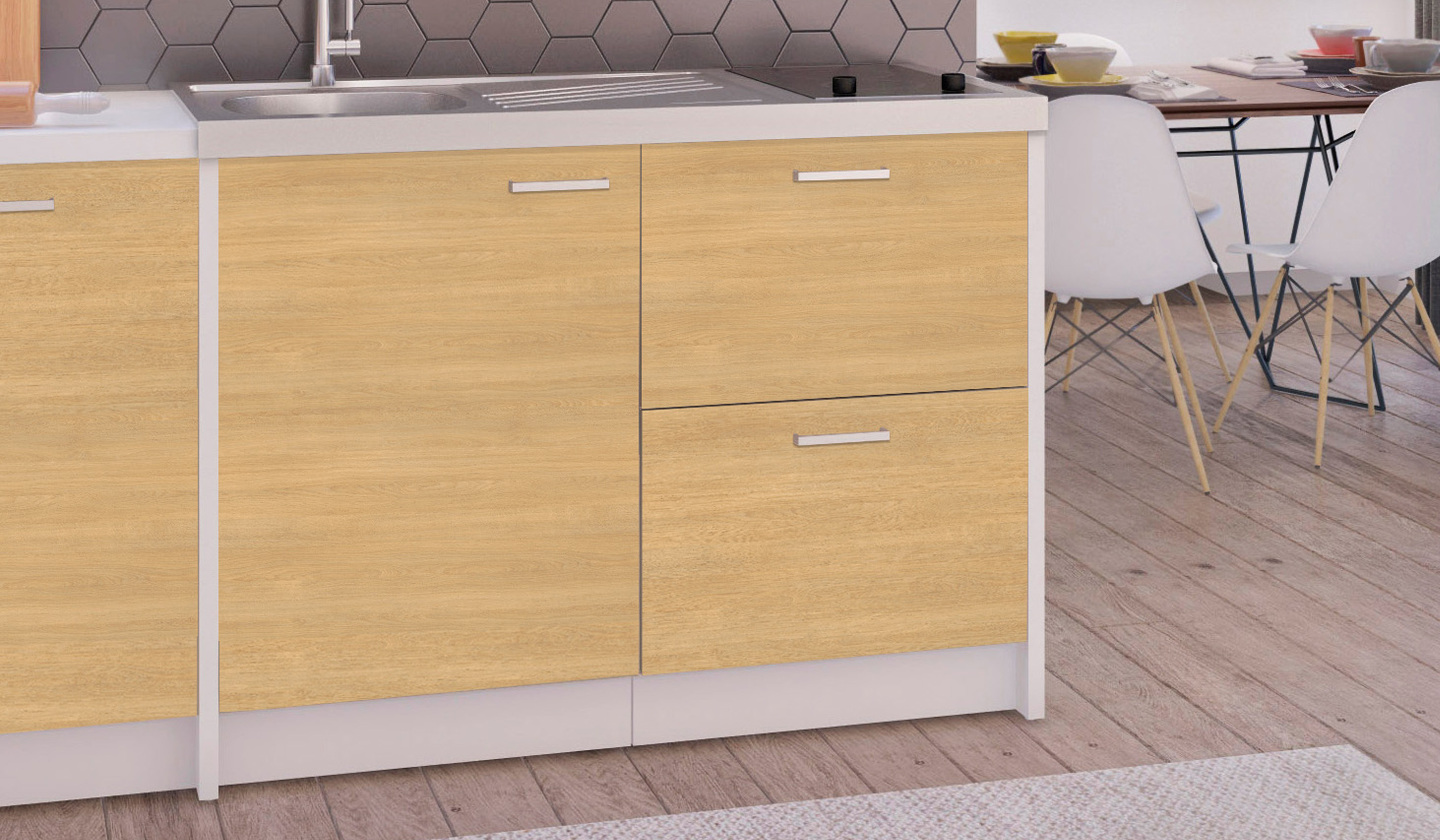 onelia meuble bas tiroir 60